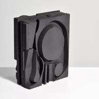 Louise Nevelson Black Cryptic Box Sculpture - Sold for $23,040 on 03-04-2023 (Lot 23).jpg